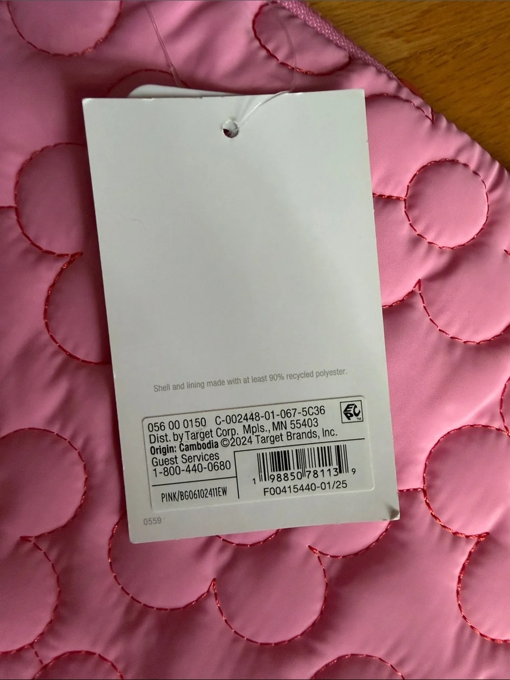 heyday Quilted Pink Flower Tablet Sleeve